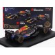 Red Bull RB19 with driver and showcase 11 Sergio Perez F1 4ème Austin 2023 Bburago BU38083-P-AUSTIN