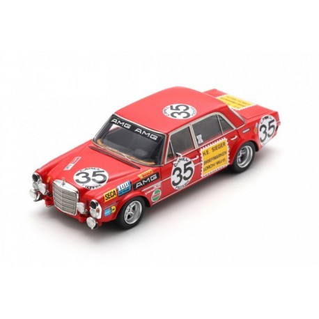 Mercedes Benz 300 SEL 6.8 35 2ème 24 Heures de Spa Francorchamps 1971 Spark 100SPA08