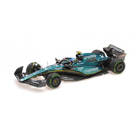 Aston Martin Mercedes AMR23 14 Fernando Alonso F1 2ème Monaco 2023 Minichamps 417230714