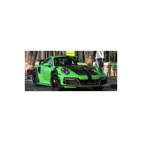 Porsche 911 992 Techart GT Street R Coupe 2023 Green Black Solido S4316801