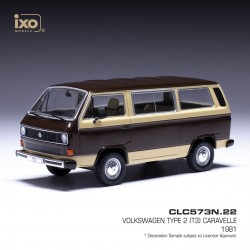 Volkswagen T3 Caravelle 1981 Brown Beige IXO CLC573