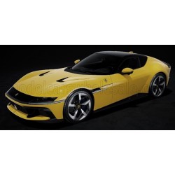 Ferrari 12 Cilindri V12 830cv 2024 Giallo Montecarlo MR Models FE043E