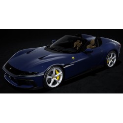 Ferrari 12 Cilindri V12 830cv Spider Open 2024 Blu Pozzi MR Models FE044SE2