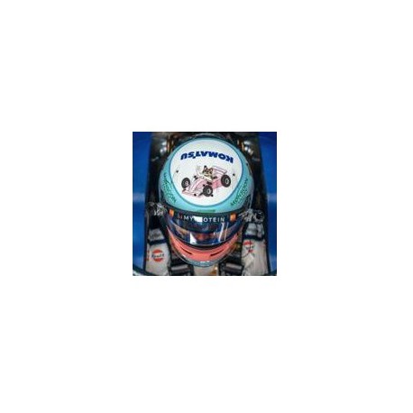 Casque Helmet 1/5 Alex Albon Williams F1 Angleterre 2024 Spark 5HF165