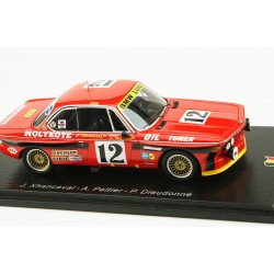 BMW 3.0 CSI 12 Winner 24 Heures de Spa Francorchamps 1974 Spark 43SPA1974