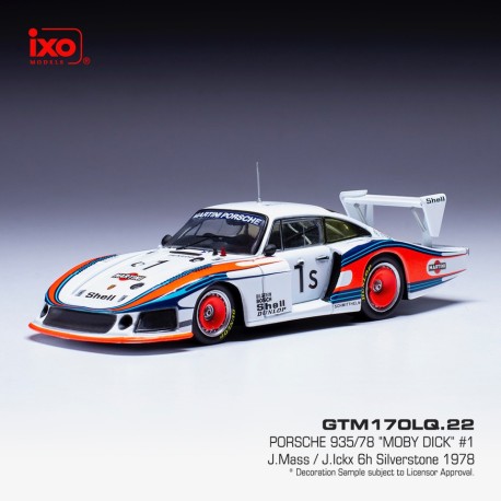 Porsche 935/78 1 6 Heures de Silverstone 1978 IXO GTM170