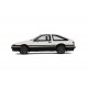 Toyota Sprinter Trueno AE86 1985 White Ottomobile OT444B