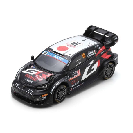 Toyota Yaris Hybrid Rally1 18 7ème Rallye Monte Carlo 2024 Katsuta - Johnston Spark S6853