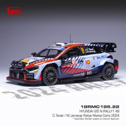 Hyundai i20 N Rally1 8 Rallye Monte Carlo 2024 O. Tanak - M. Jarveoja IXO 18RMC195