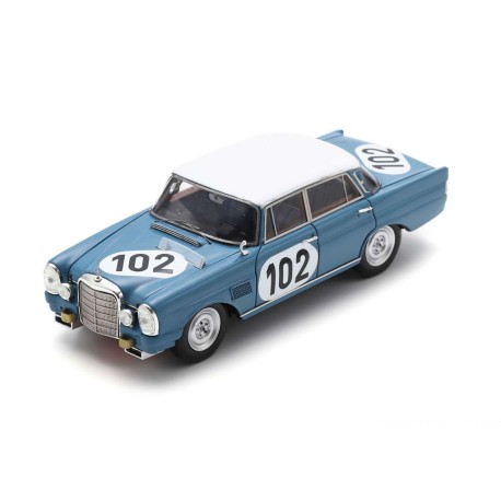 Mercedes Benz 300 SE 102 Winner 24 Heures de Spa Francorchamps 1964 Spark 43SPA1964