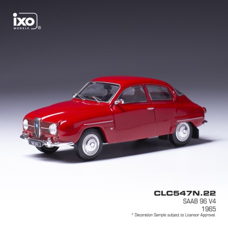 Saab 96 V4 1965 Red IXO CLC547