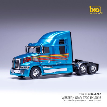Western Star 5700 EX 2016 Light Blue Met IXO TR204
