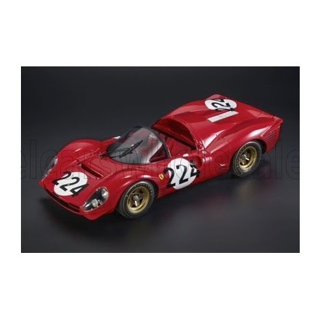Ferrari&nbsp;330 P4 4.0L V12 Spider 224 Targa Florio 1967 Nino Vaccarella - Ludovico Scarfiotti Top Marques TOP146B