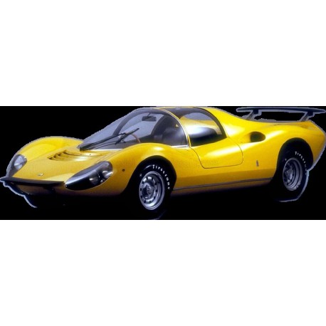 Ferrari&nbsp;Dino 206S Competizione Pininfarina 1967 Yellow Top Marques TOP143B