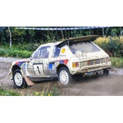 Peugeot&nbsp;205 Turbo 16 Evo2 1 Winner Rallye des 1000 Lacs 1986 Timo Salonen - Seppo Harjane Top Marques TMR12-62D