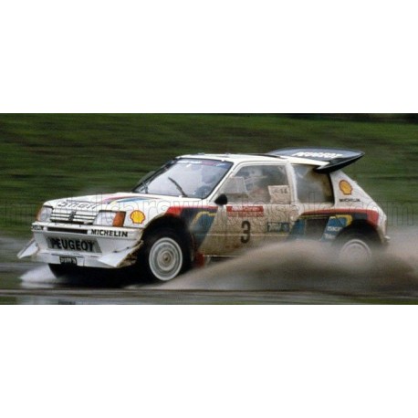 Peugeot&nbsp;205 Turbo 16 Evo2 3 Winner Rallye de Nouvelle Zélande 1986 Juha Kankkunen - Juha Piironen Top Marques TMR12-62C