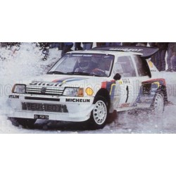 Peugeot 205 Turbo 16 Evo2 1 2nd Rallye Monte Carlo 1986 Timo Salonen - Seppo Harjane Top Marques TMR12-62A