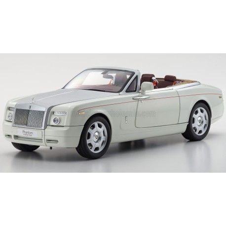 Rolls Royce&nbsp;Phantom Drophead Cabriolet 2-Door 2013 English White Kyosho 08871EW2