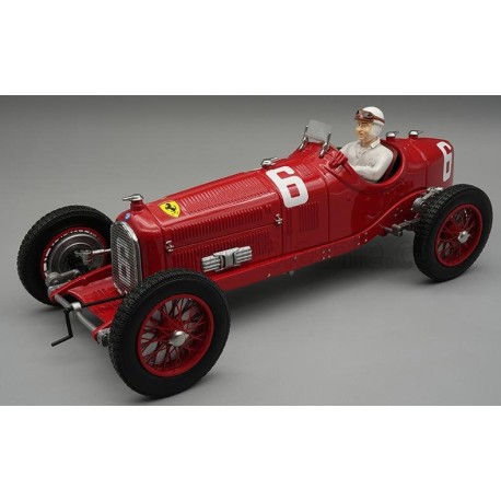 Alfa Romeo&nbsp;P3 Tipo B with driver 6 Rudolf Caracciola GP Italie 1932 Tecnomodel TMD18-326B