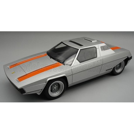 Ferrari&nbsp;308 GT Bertone Rainbow 1976 Silver Met Orange Tecnomodel TM18-180F