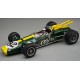 Lotus&nbsp;Type 38 with driver 82 Jim Clark Winner 500 Miles d'Indianapolis 1965 Tecnomodel TMD18-319A