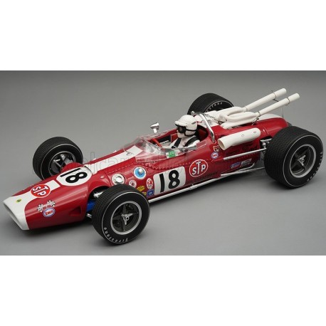 Lotus&nbsp;Type 38 with driver 18 Al Unser 500 Miles d'Indianapolis 1966 Tecnomodel TMD18-319D