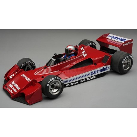 Brabham Alfa Romeo&nbsp;BT45C with driver 2 John Watson F1 Brésil 1978 Tecnomodel TMD18-327B