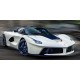Ferrari Laferrari White Blue BBR BBR182238