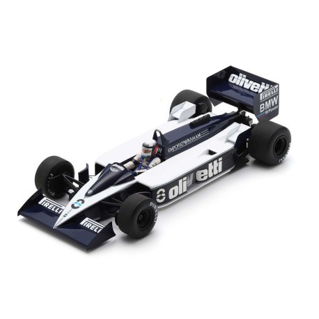 Brabham BT55 8 F1 Grand Prix de Monaco 1986 Elio De Angelis Spark 18S678