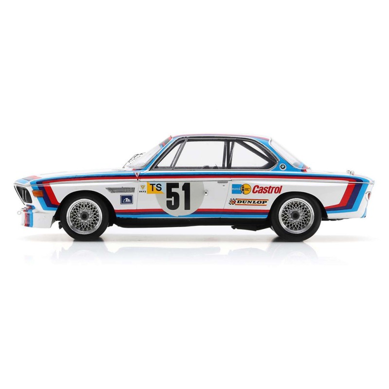BMW 3.0 CSL 51 24 Heures du Mans 1973 Spark 18S857 - Miniatures Autos Motos