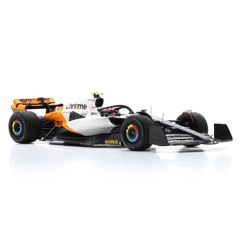 Miniature Spark 1/18 McLaren MCL60 N°4 – Lando Norris, GP Monaco 2023 (Précommande)