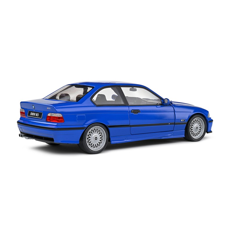 BMW M3 E36 Coupé Bleu Estoril Blue Blau de 1990 par SOLIDO S1803901 au