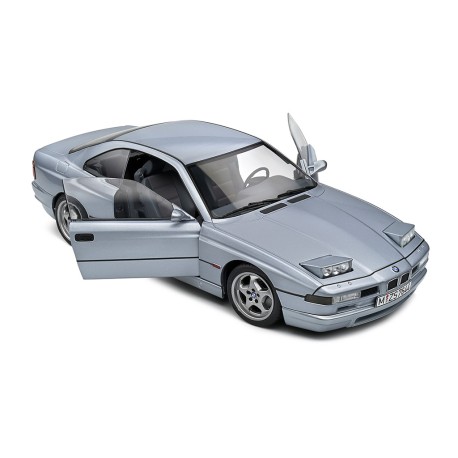 BMW 850 Csi E31 Coupe 1992 Silver Solido S1807004