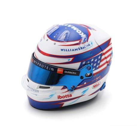 Casque Helmet 1/5 Logan Sargeant Williams F1 2024 Spark 5HF143