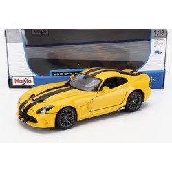 Dodge&nbsp;Viper GTS SRT Coupe 2013 Yellow Black Maisto MAI31128Y