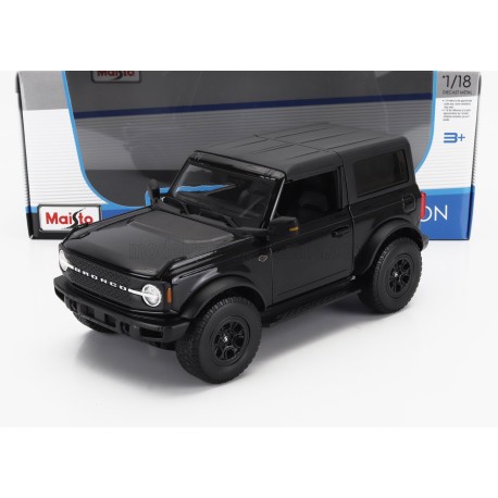 Ford Bronco Wildtrack 2021 Matt Black Maisto MAI31456MB