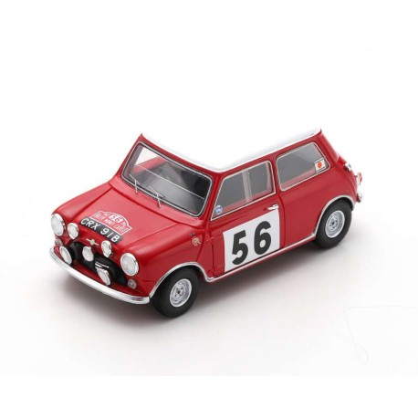 Mini Cooper S 56 Rallye Monte Carlo 1965 Hopkirk - Liddon Spark S1195