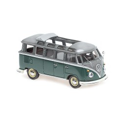 Volkswagen Samba Bus 1961 Grey Green Minichamps 940052300