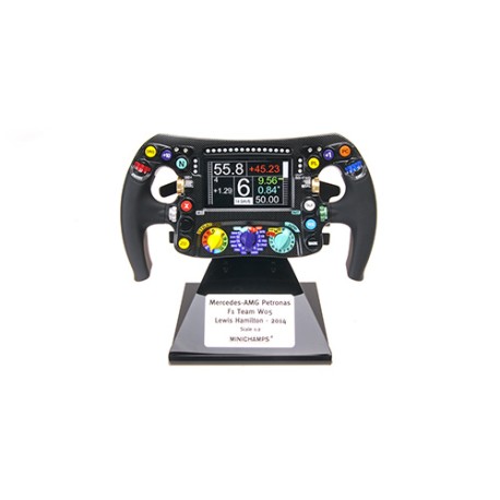 Steering Wheel Volant Mercedes AMG F1 W05 44 F1 2014 Lewis Hamilton Minichamps 247140044