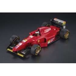 Ferrari 412 T1B with driver 28 Gerhard Berger F1 Winner Allemagne 1994 GP Replicas GP172BWD
