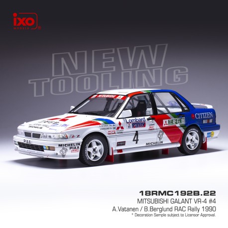 Mitsubishi Galant VR-4 4 RAC Rally 1990 A. Vatanen - B. Berglund IXO 18RMC192B