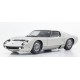 Lamborghini Miura P400 1968 White Silver Kyosho 08314W