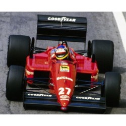 Ferrari 87/88C with driver 27 Michele Alboreto F1 2nd Italie Monza 1988 GP Replicas GP008DWD