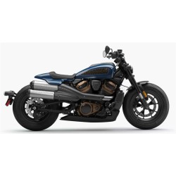 Harley Davidson Sporster S 2024 Blue Black Maisto MAI32346