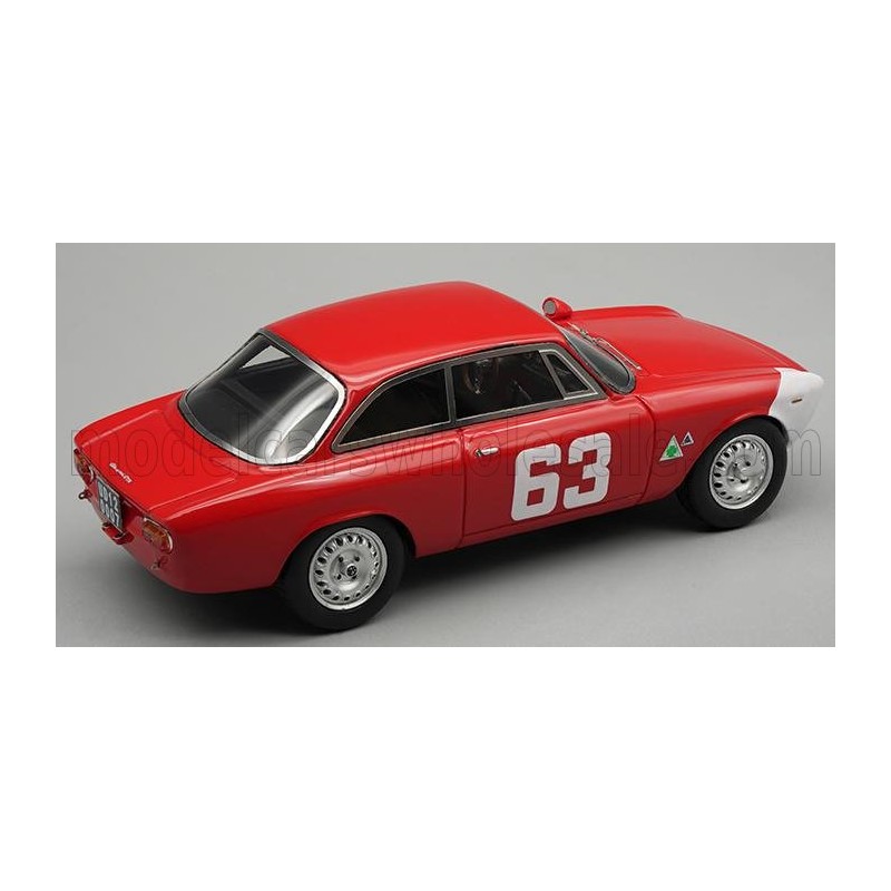 ALFA ROMEO GIULIA Sprint Gta #63 De Adamich 4H Monza 1966 1/43 Rosso Blister EUR 39,00 - FR