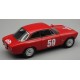 Alfa Romeo Giulia 1600 Sprint GTA 59 Tour De Corse 1965 Lucien Bianchi - Georges Harris Tecnomodel TEC43-27E