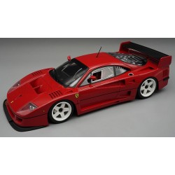 Ferrari&nbsp;F40 LM Press Version with White Rims 1996 Red Tecnomodel TM18-410D