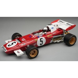 Ferrari&nbsp;312B2 with driver 5 Mario Andretti F1 Allemagne 1971 Tecnomodel TMD18-315A