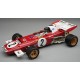 Ferrari&nbsp;312B2 with driver 2 Jacky Ickx F1 Pays Bas Zandvoort 1971 Tecnomodel TMD18-315C