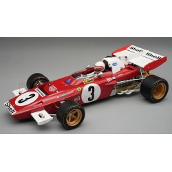 Ferrari&nbsp;312B2 with driver 3 Clay Regazzoni F1 Pays Bas Zandvoort 1971 Tecnomodel TMD18-315D